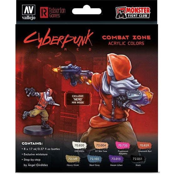 Cyberpunk Red - Combat Zone Acrylic colors – Abyss