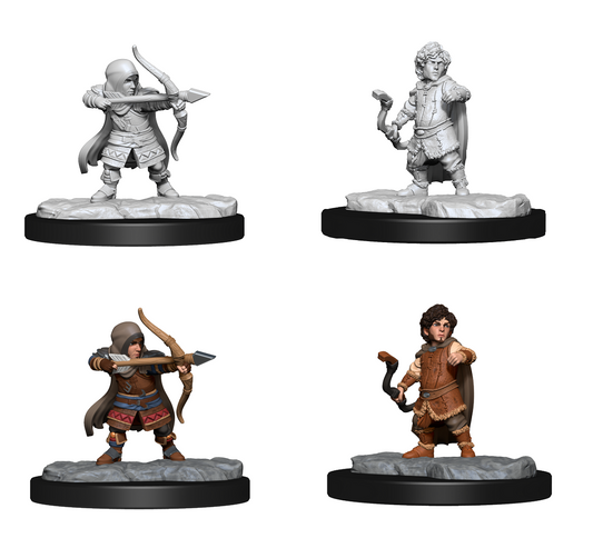 Critical Role Unpainted Minis: Lotusden Halfling Ranger