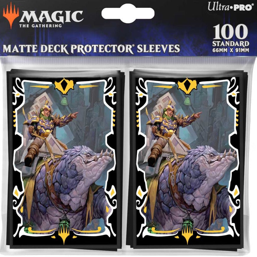 Ultra-Pro Deck Protector Sleeves Pro-Matte 100ct MTG Dragonstorm  (66mm x 91mm)
