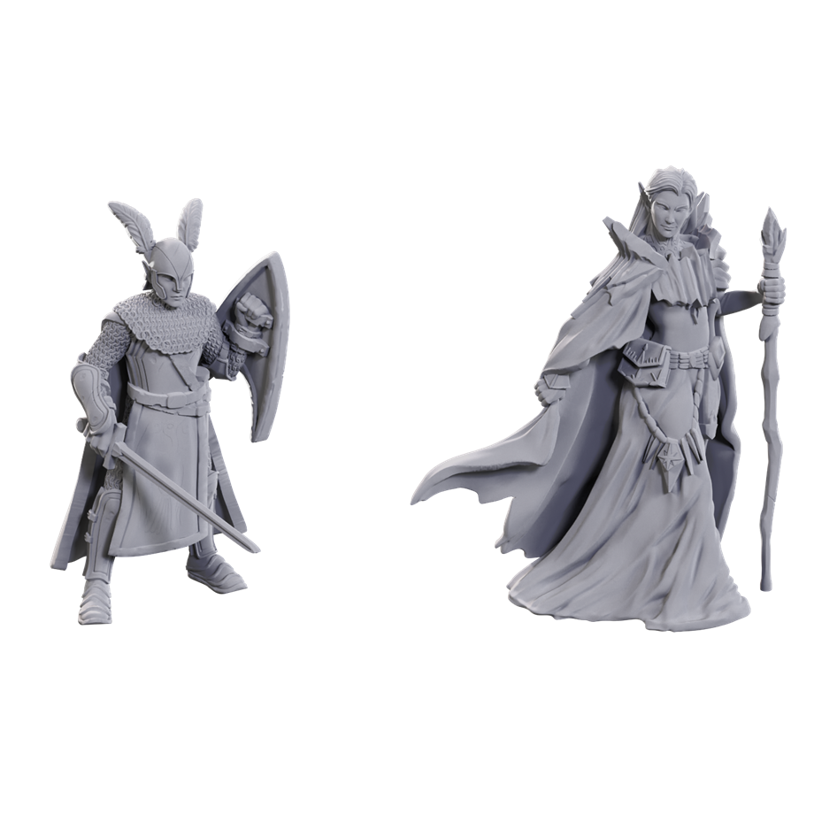 D&D Unpainted Minis - 50th Anniversary Ltd. Ed. Elves (90734)