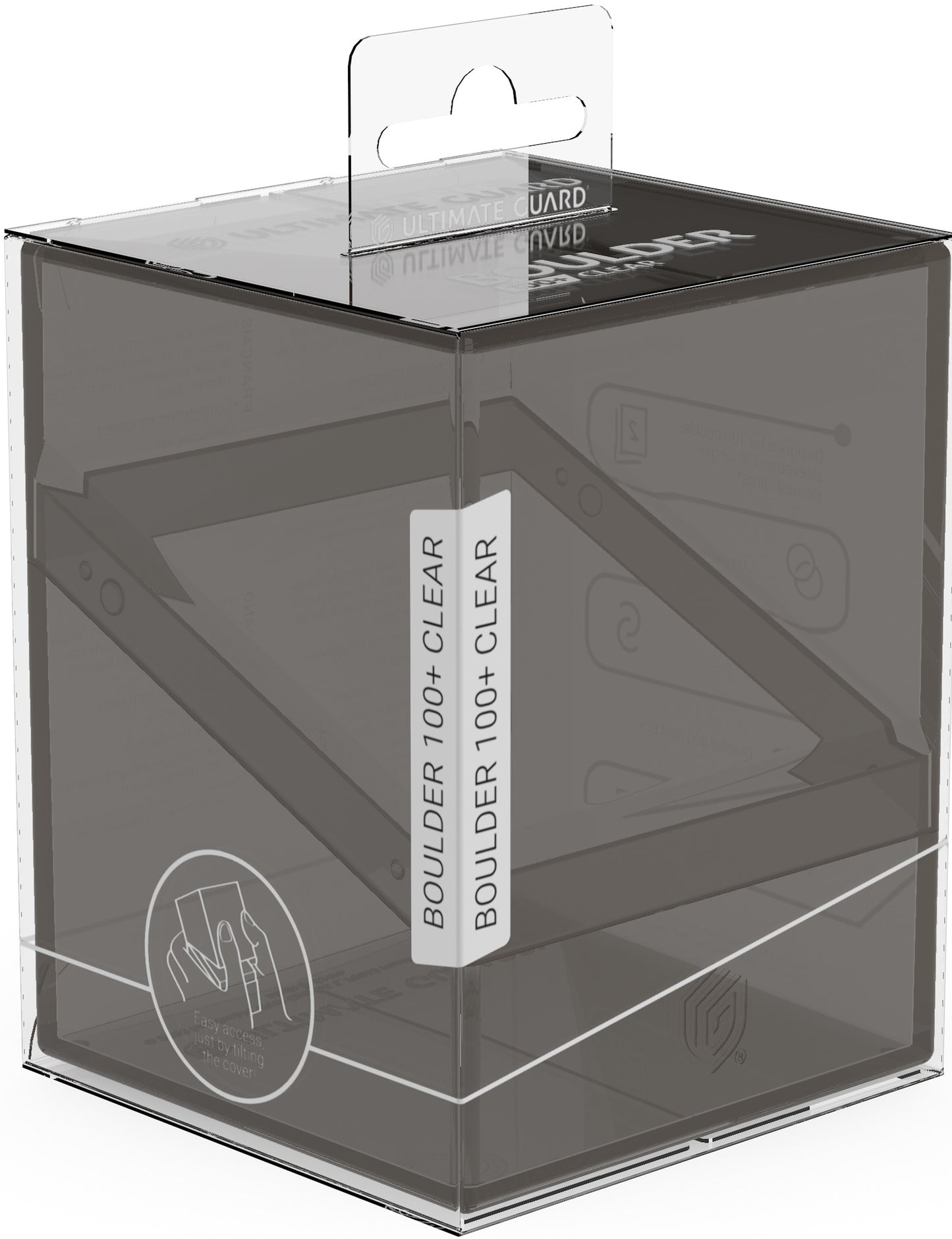 Ultimate Guard - Deck Case 100+ Boulder CLEAR