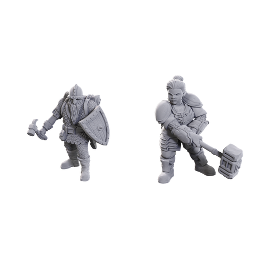 D&D Unpainted Minis - 50th Anniversary Ltd. Ed. Dwarves (90733)