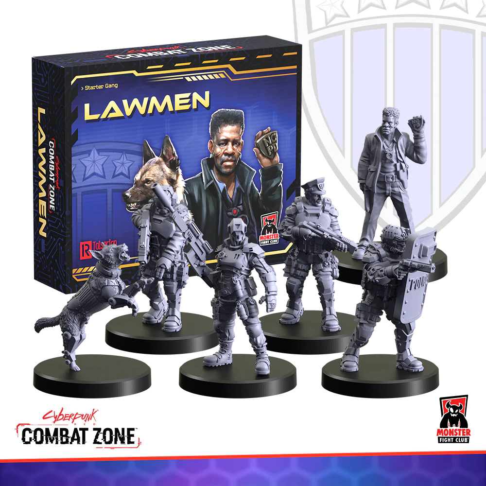 Cyber Punk Red Combat zone : LAWMEN FACTION STARTER