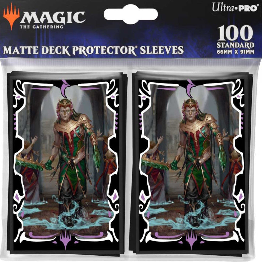Ultra-Pro Deck Protector Sleeves Pro-Matte 100ct MTG Dragonstorm  (66mm x 91mm)