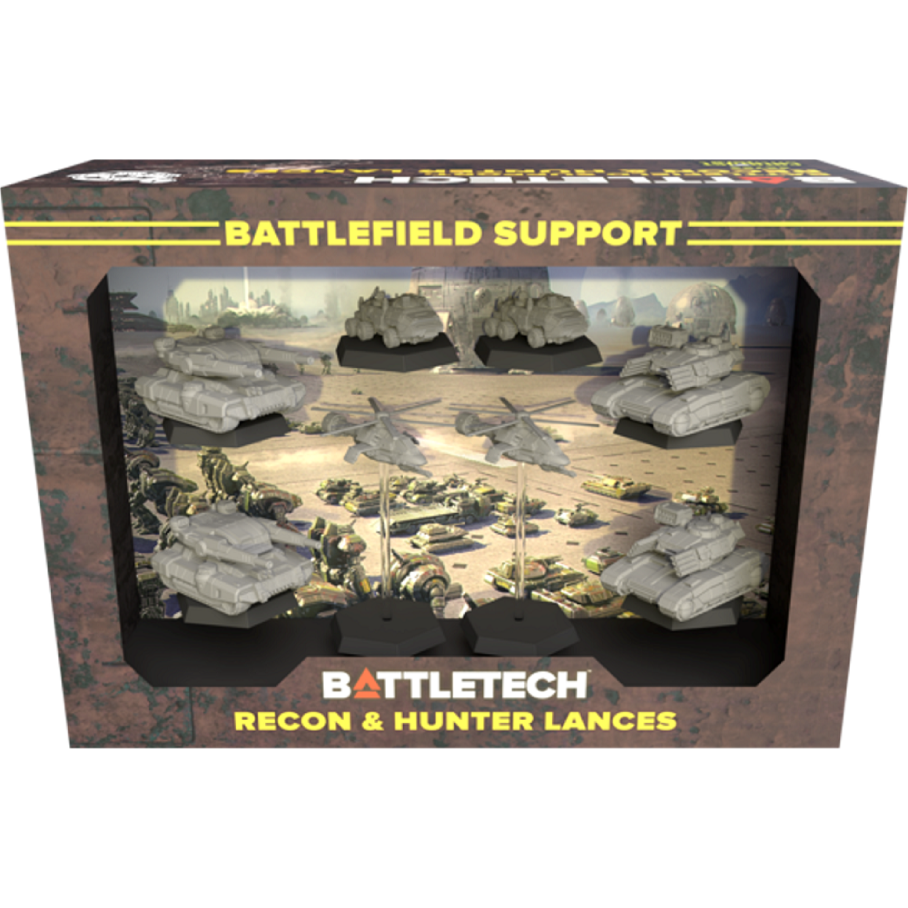 Battletech - Battlefield Support: Recon & Hunter Lances Forcepack (35753)