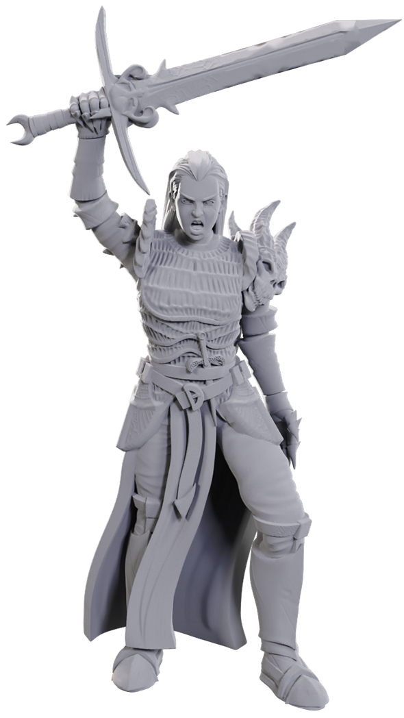 D&D Unpainted Minis: Blackguard (90772)