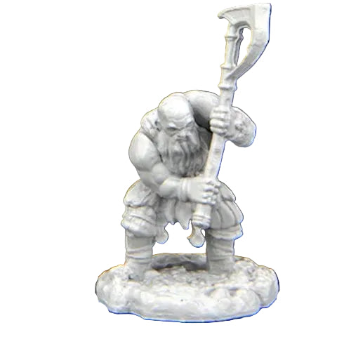 Critical Role Unpainted Minis: Westrunn Militia Swordsman & Kraghammer Axeman