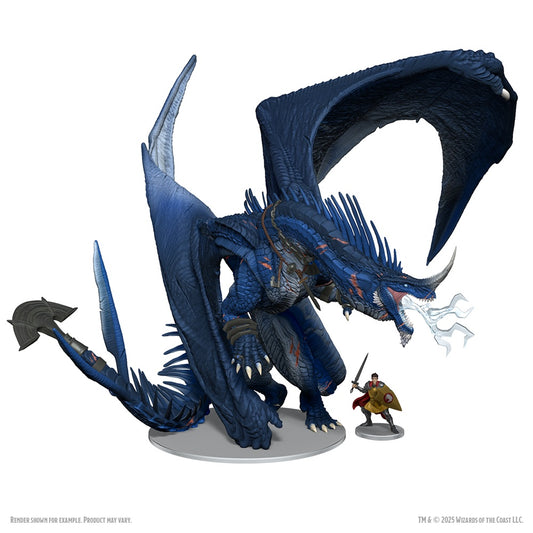 D&D Icons of the Realms - Anthradusk, Ancient Blue Dragon