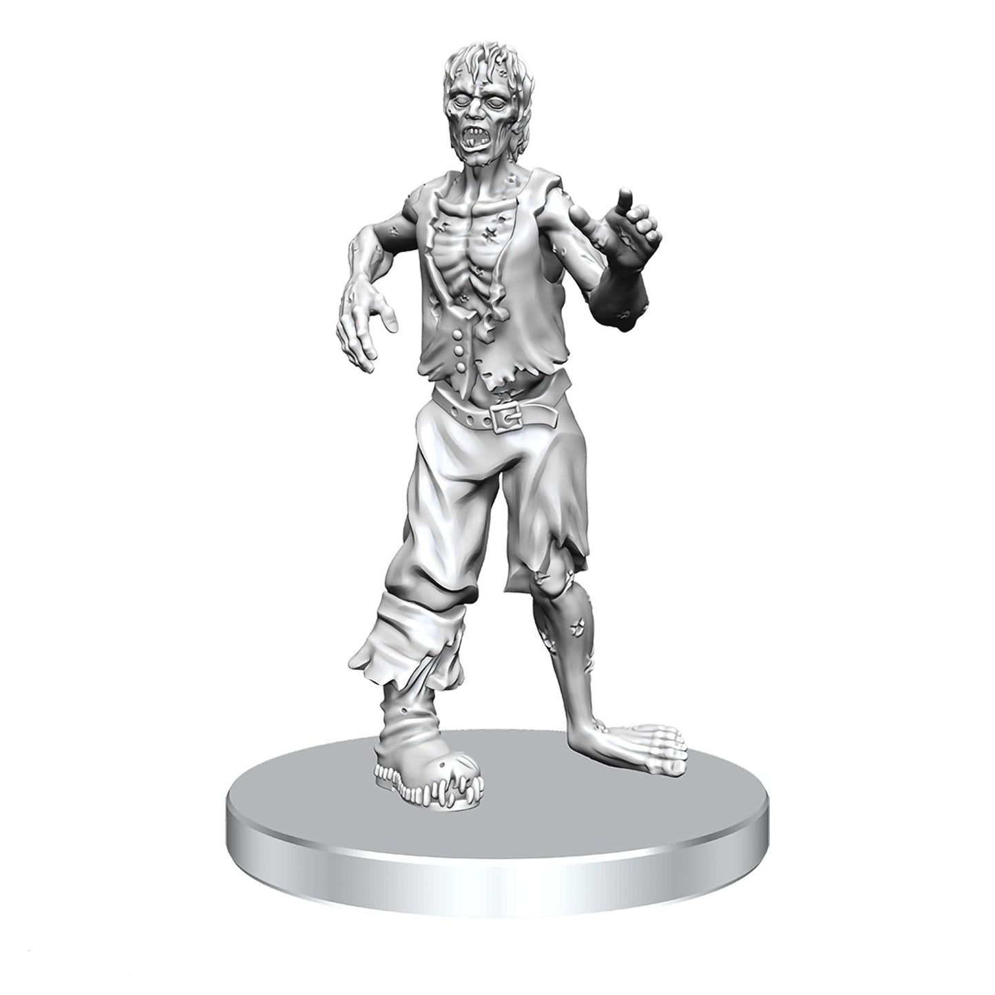 D&D Unpainted Minis - Classic Vampire & Classic Zombie (90813)