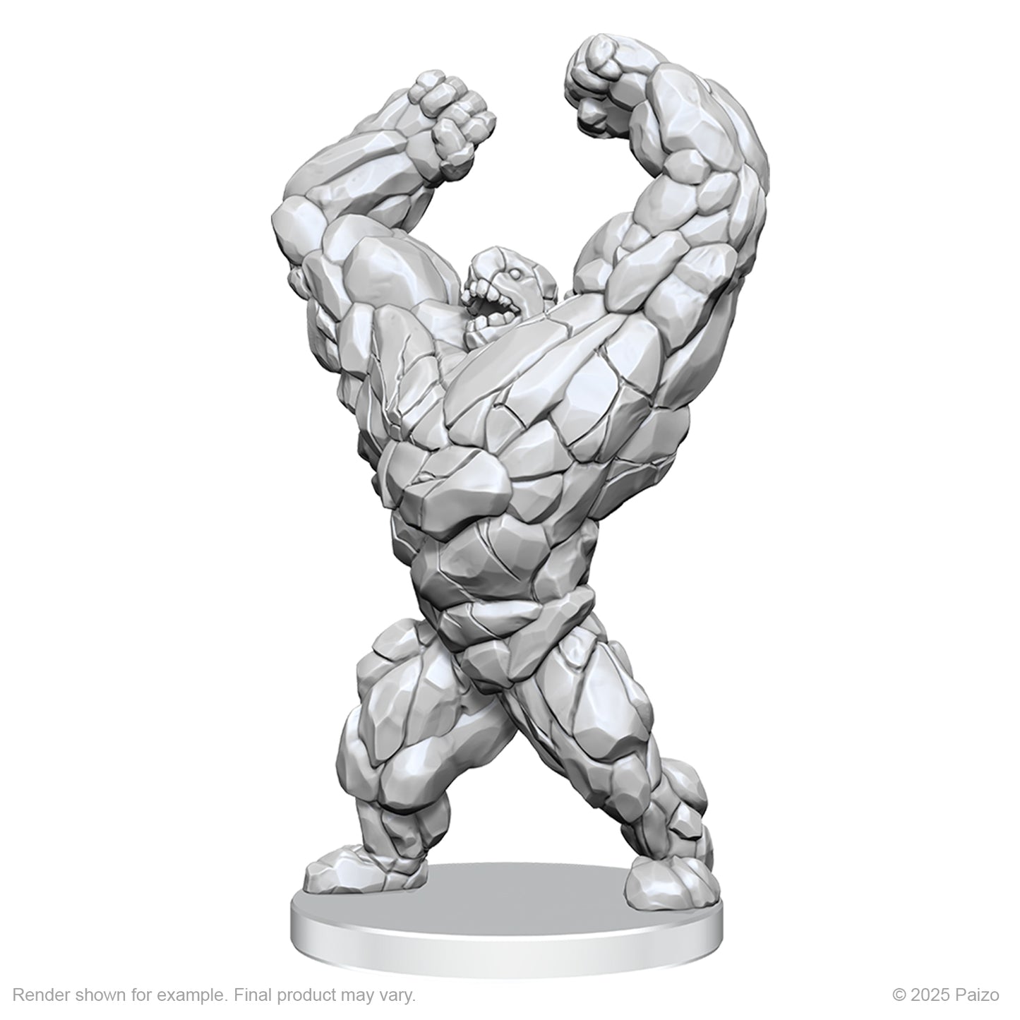 Pathfinder Unpainted Minis: Living Landslide & Living Wildfire (90833)