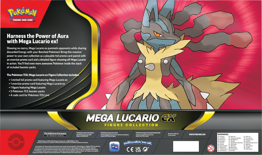 Pokemon - Mega Lucario EX Figure Collection