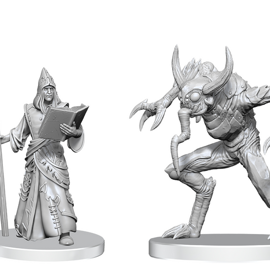 Pathfinder Unpainted Minis: Vloriak & Demonologist (90836)