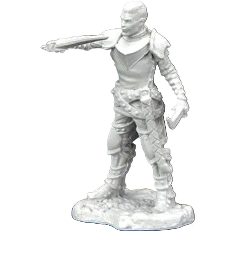 Critical Role Unpainted Minis: turst militia swordman & lyrencorn holy priest
