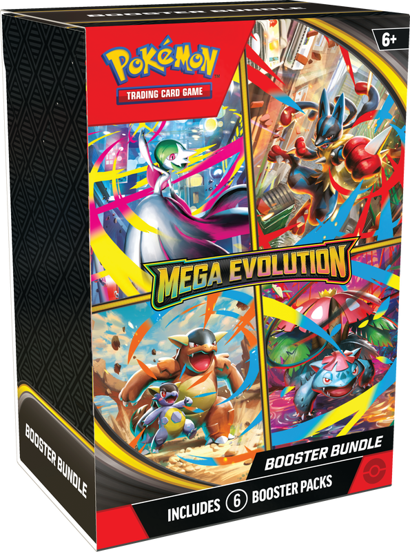 Pokemon - Mega Evolution Booster Bundle