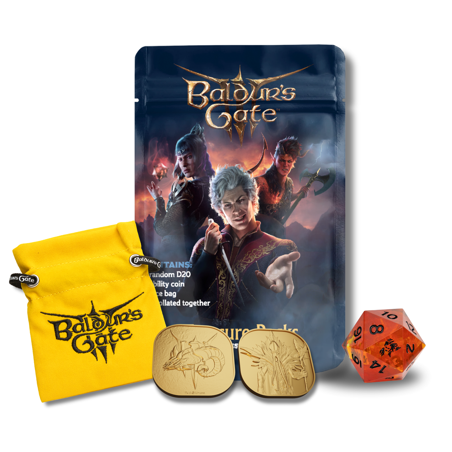 D&D Treasure Packs - Baldur's Gate 3