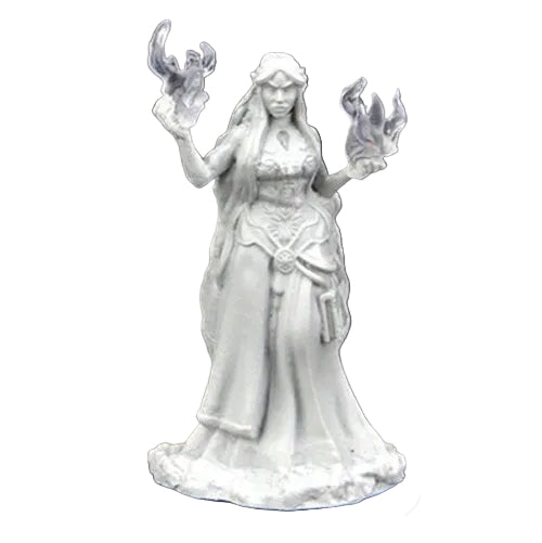 Critical Role Unpainted Minis: turst militia swordman & lyrencorn holy priest