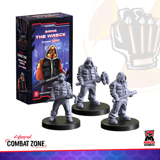 Cyber Punk Red Combat Zone : Bring The Wreck