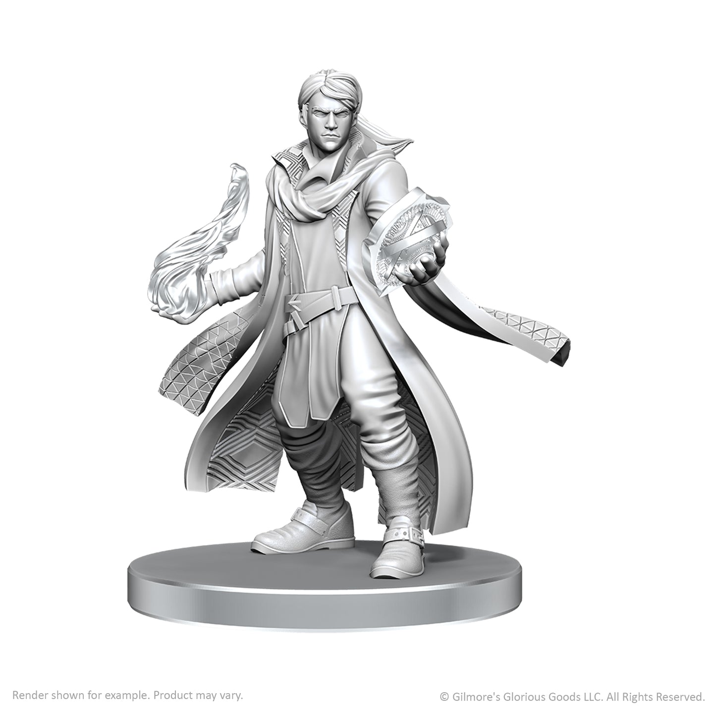 Critical Role Unpainted Minis: Beauregard Lionett & Caleb Widogast (90789)