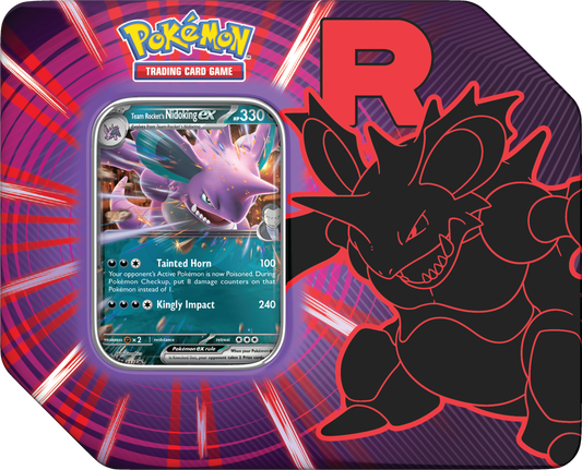 Pokemon: Team Rocket Tin - Nidoking