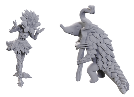 D&D Unpainted Minis: Sunflower Leshy and Fruit Leshy (90765)