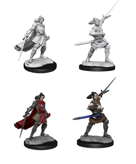 Critical Role Unpainted Minis: Half-Elf Xhorhas Paladin