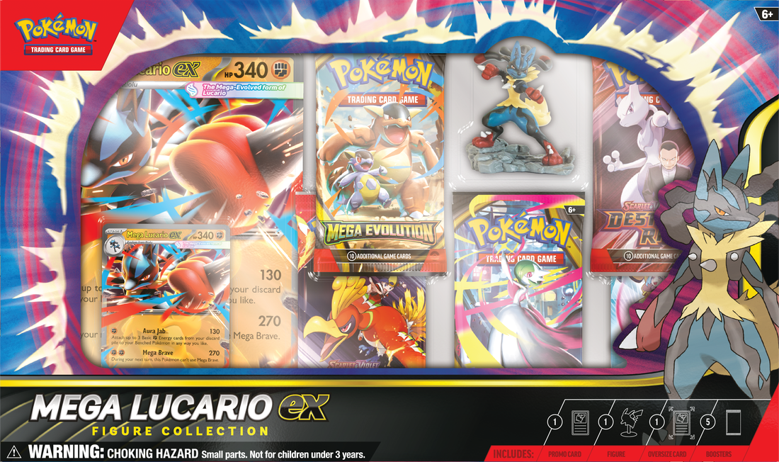 Pokemon - Mega Lucario EX Figure Collection