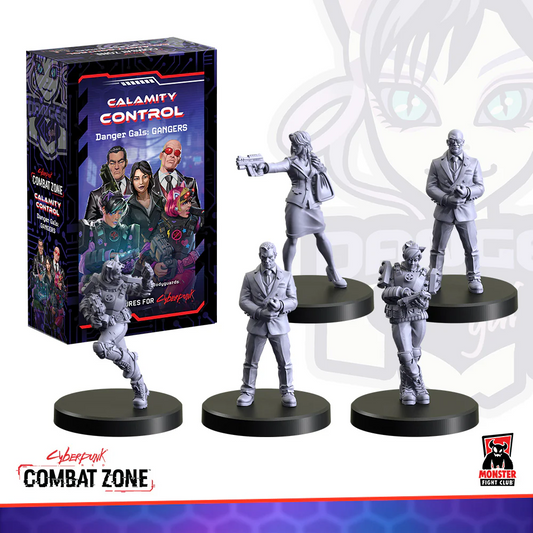 Cyber Punk Red Combat Zone : Calamity Control