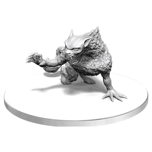 Wizkids Unpainted Minis: Barghest (90781)