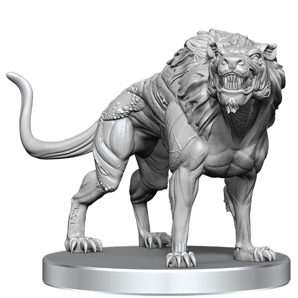 D&D Unpainted Minis: Hell Hound & Narzugon (90857)