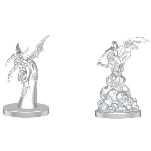 D&D Unpainted Minis - Ice Mephit & Dust Mephit (90810)