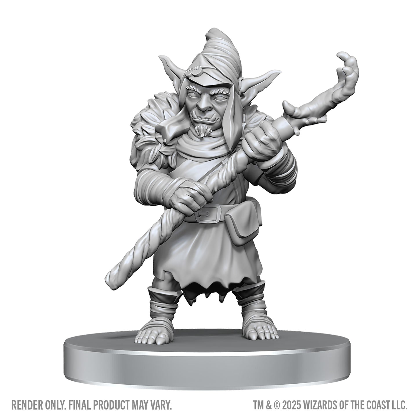 D&D Unpainted Minis - Bugbear Stalker & Goblin Hexer (90808)