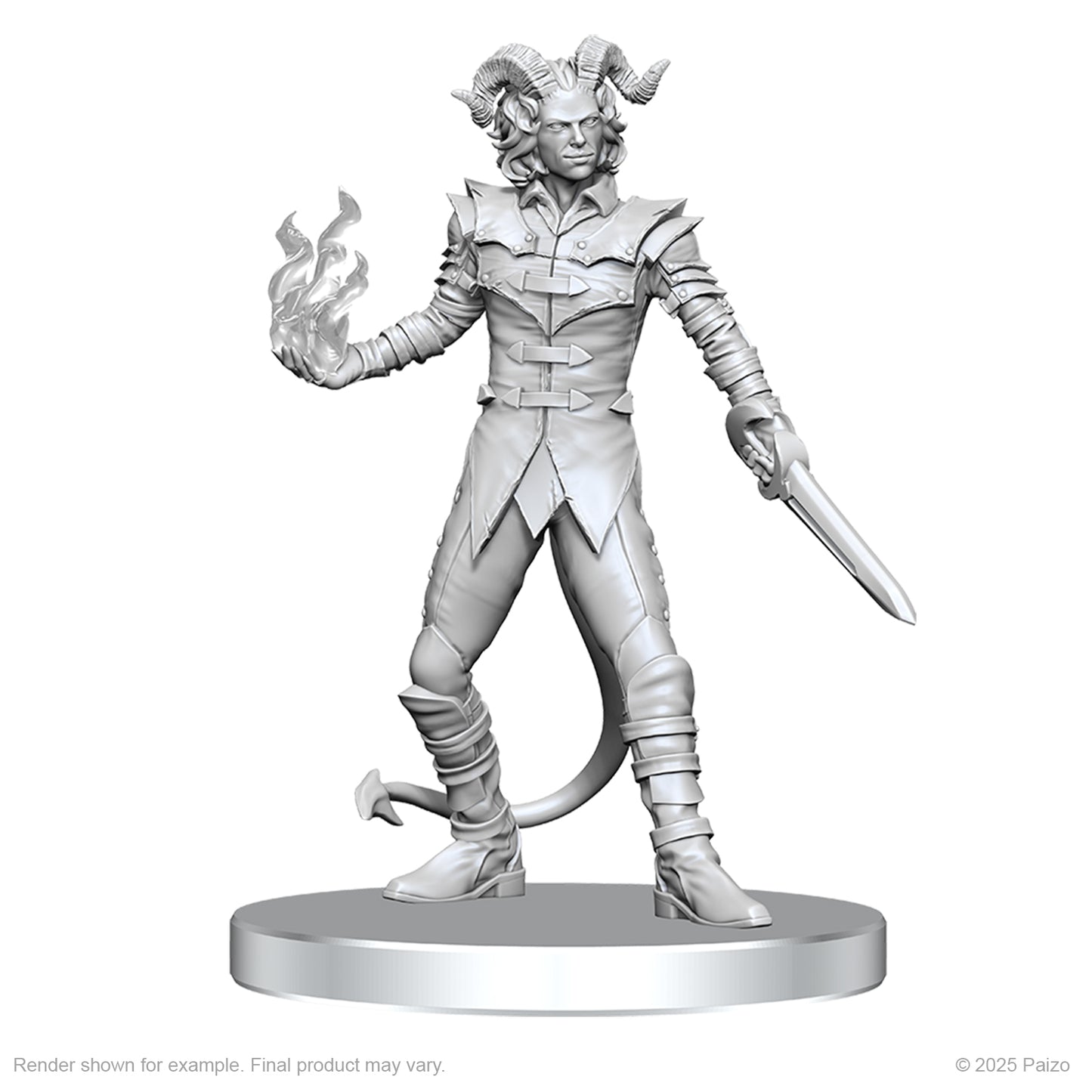 Pathfinder Unpainted Minis: Vordine & Pitborn Rogue (90840)