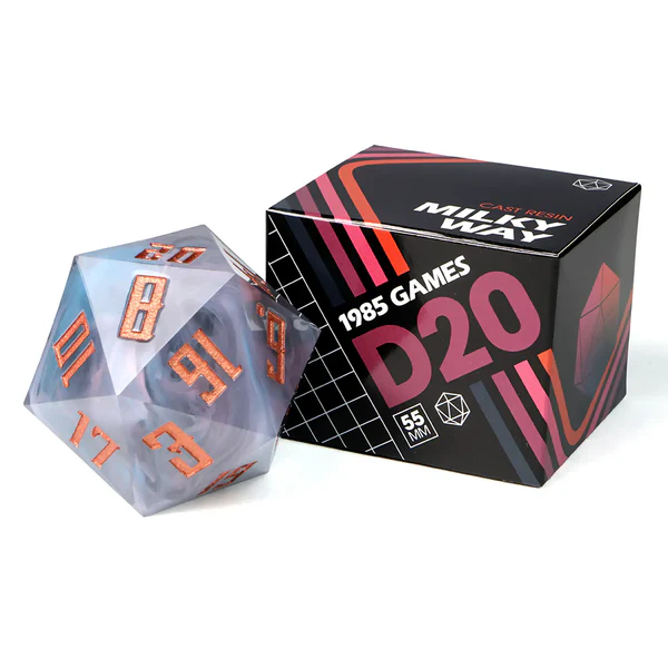 Mega D20 - 55mm Sharp Edge