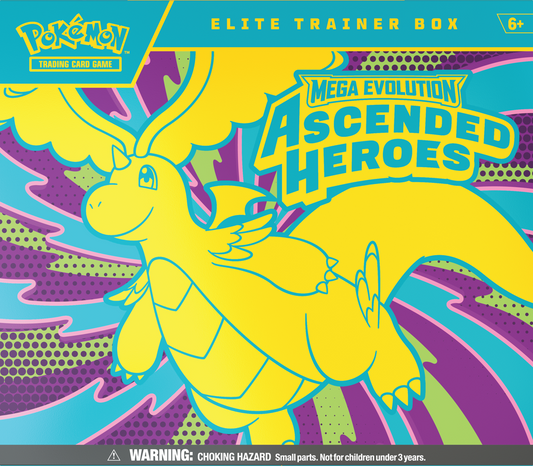 Pokemon Elite Trainer Box - Mega Evolutions: Ascended Heroes