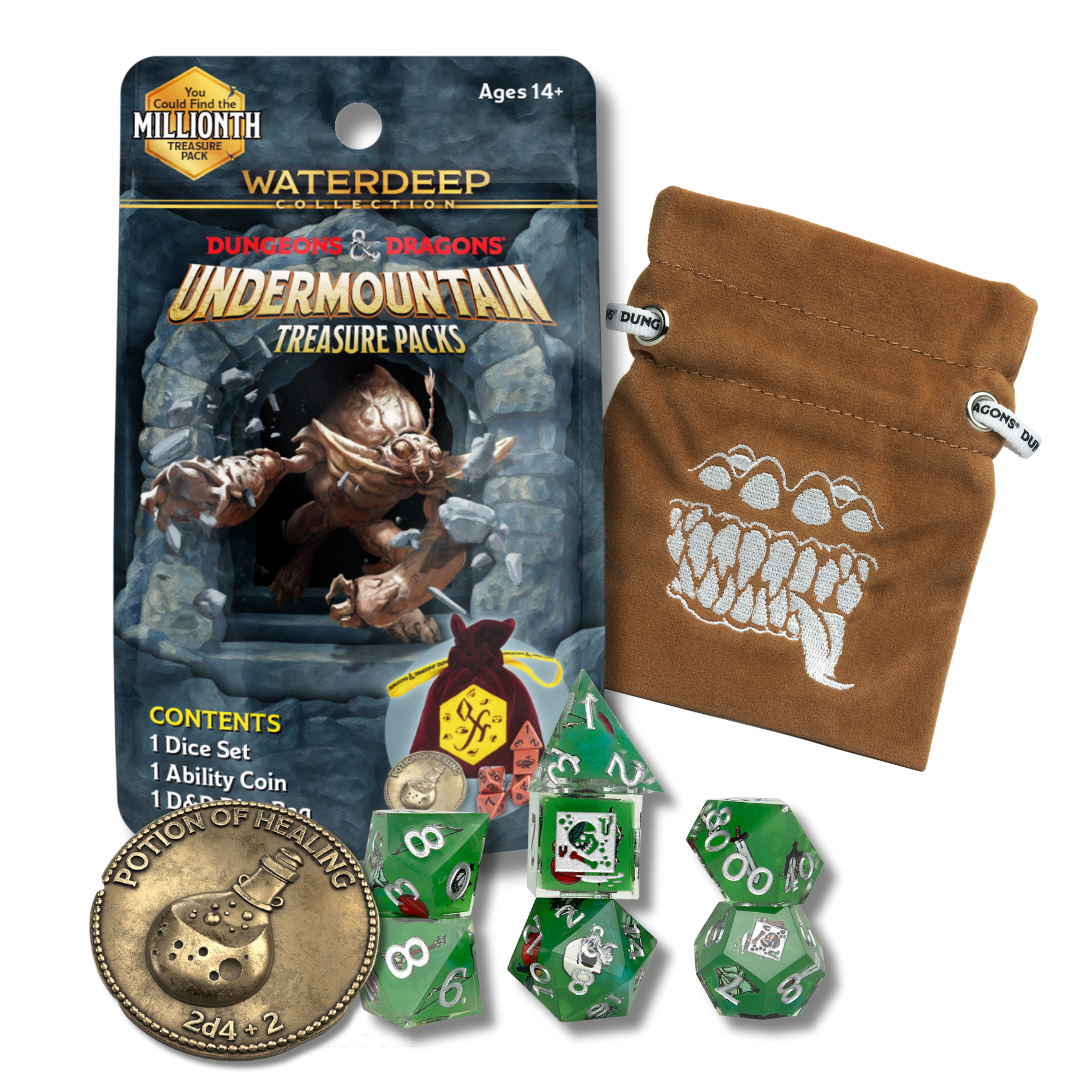 D&D - WaterDeep Undermountain Treasure Packs