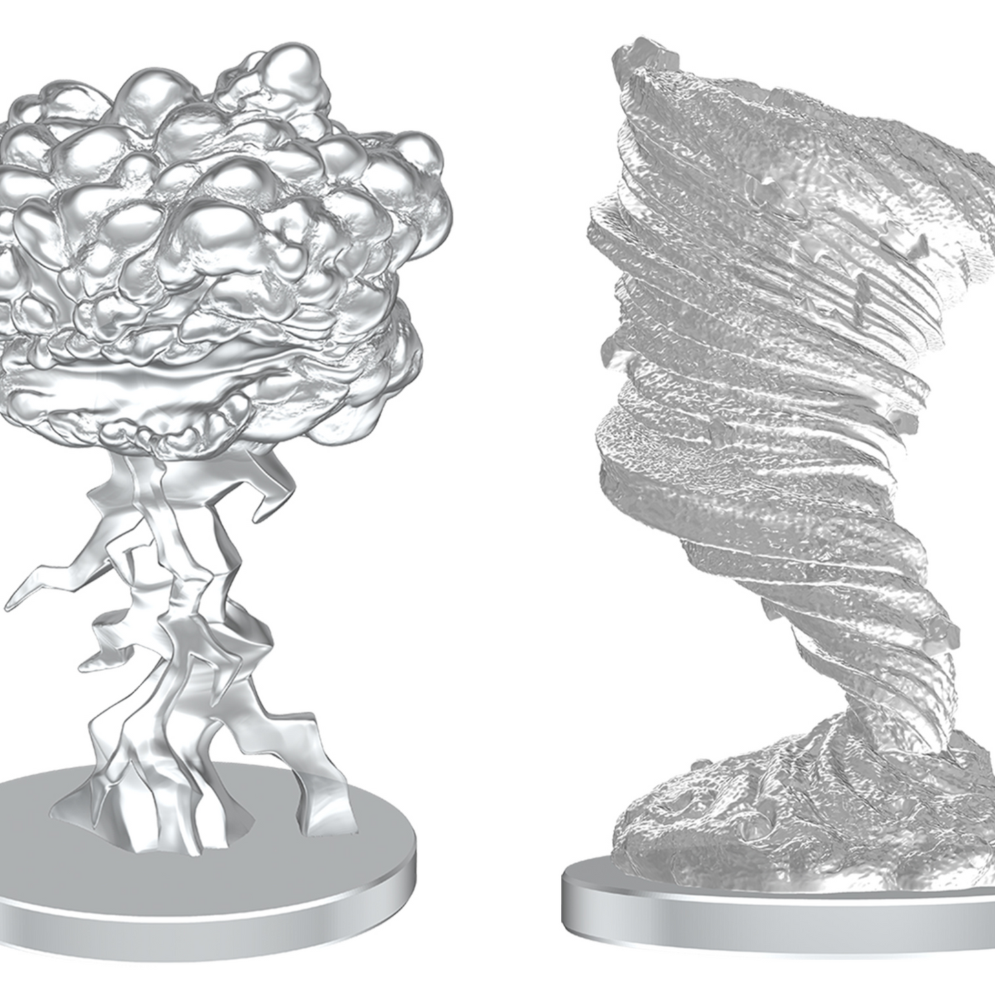 Pathfinder Unpainted Minis: Living Thunderclap & Living Whirlwind (90834)