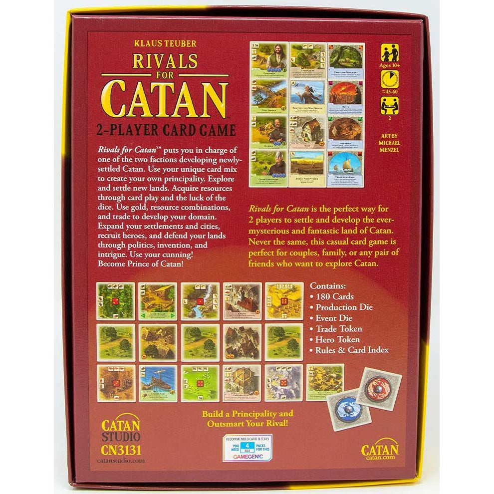 Rivals for Catan - 2 Player Catan Card Game
