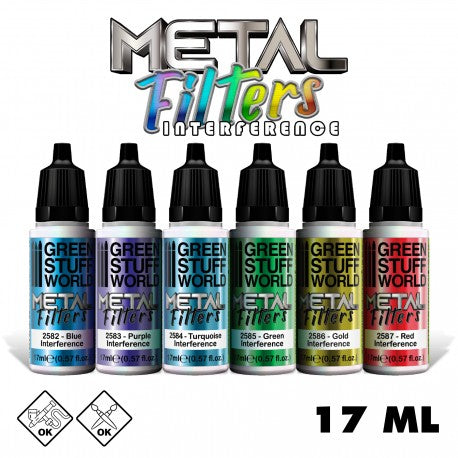 GSW Paint Set - Metal Filters Interference (10129)