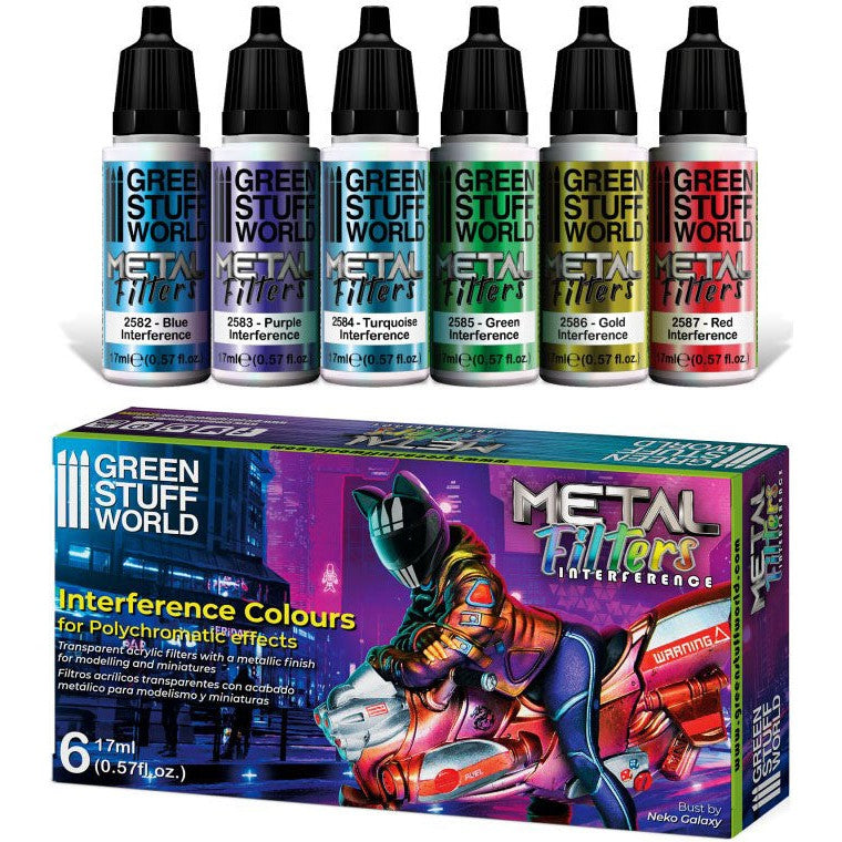 GSW Paint Set - Metal Filters Interference (10129)