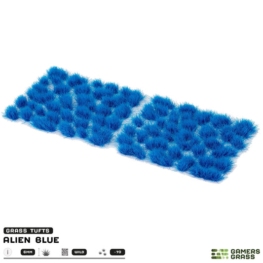 Gamers Grass Tuft - Alien Blue