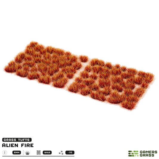 Gamers Grass Tuft - Alien Fire