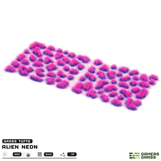 Gamers Grass Tuft - Alien Neon