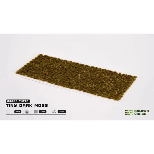 Gamers Grass Tuft - Tiny Dark Moss