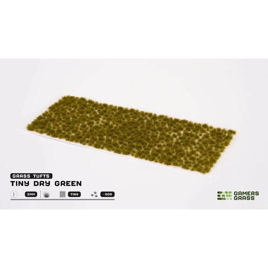 Gamers Grass Tuft - Tiny Dry Green