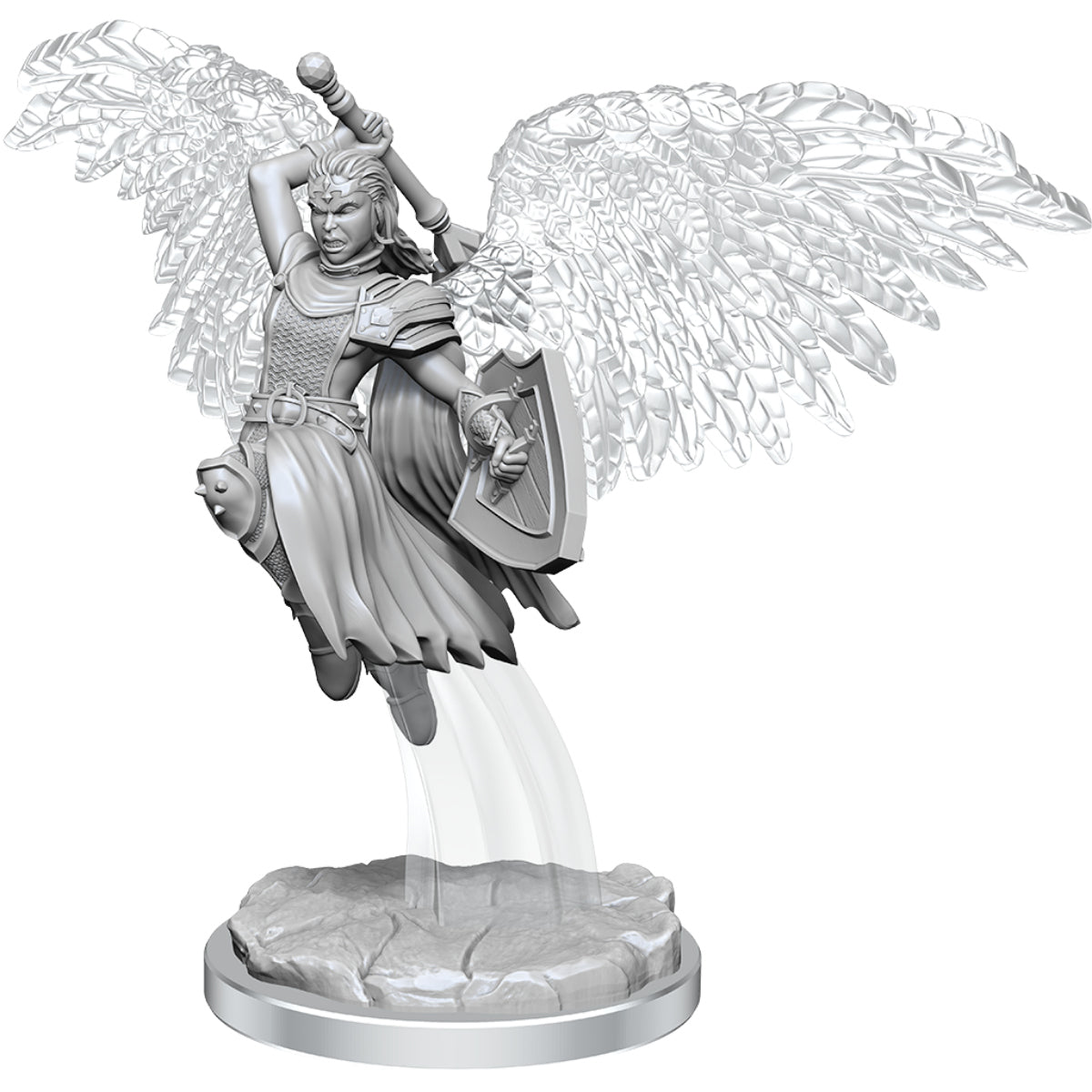 D&D Unpainted Minis - Aasimar Female Cleric (90409)