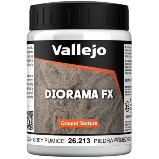 Vallejo Diorama - Rough Grey Pumice Texture