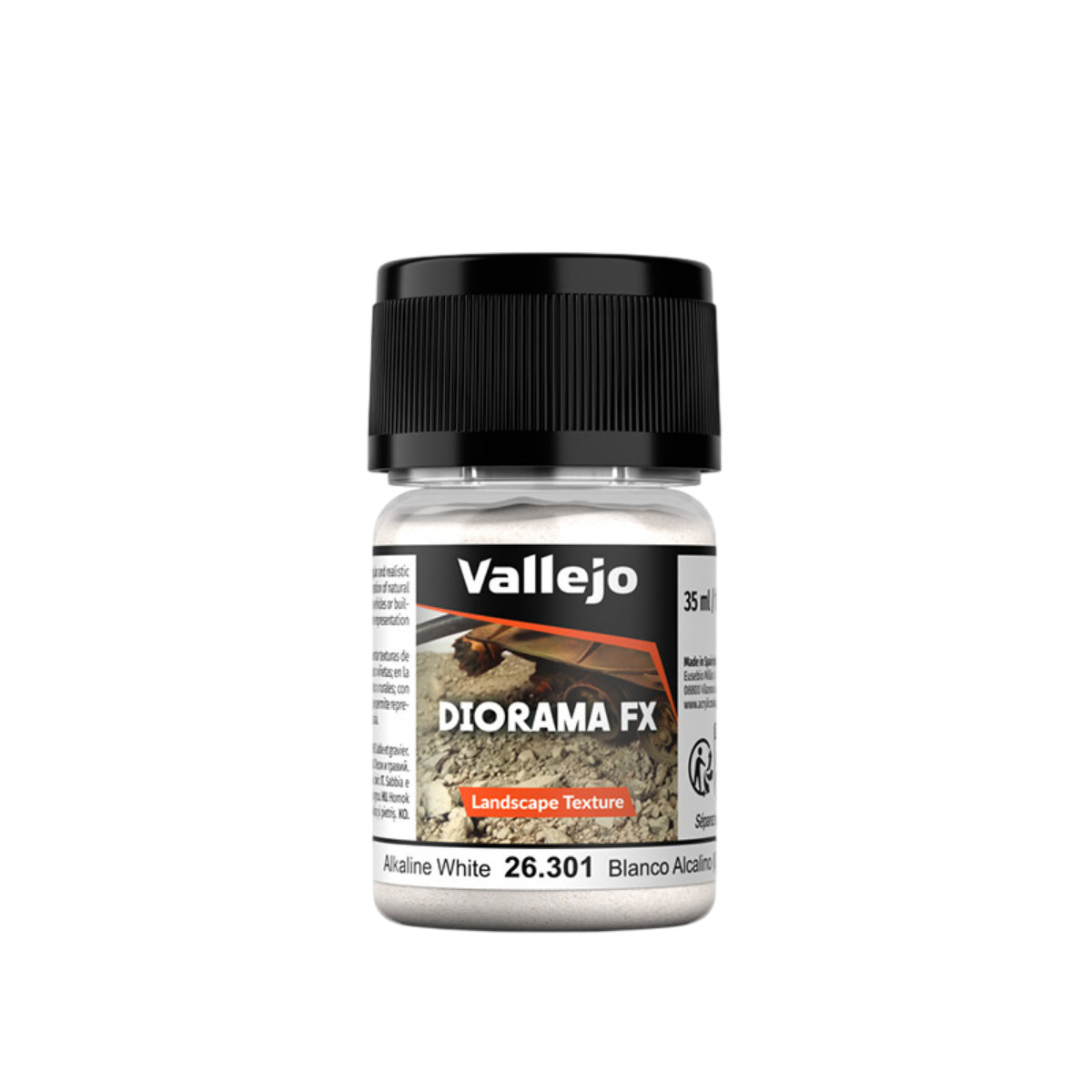 Vallejo - Diorama FX - Landscape Texture - Alkaline White