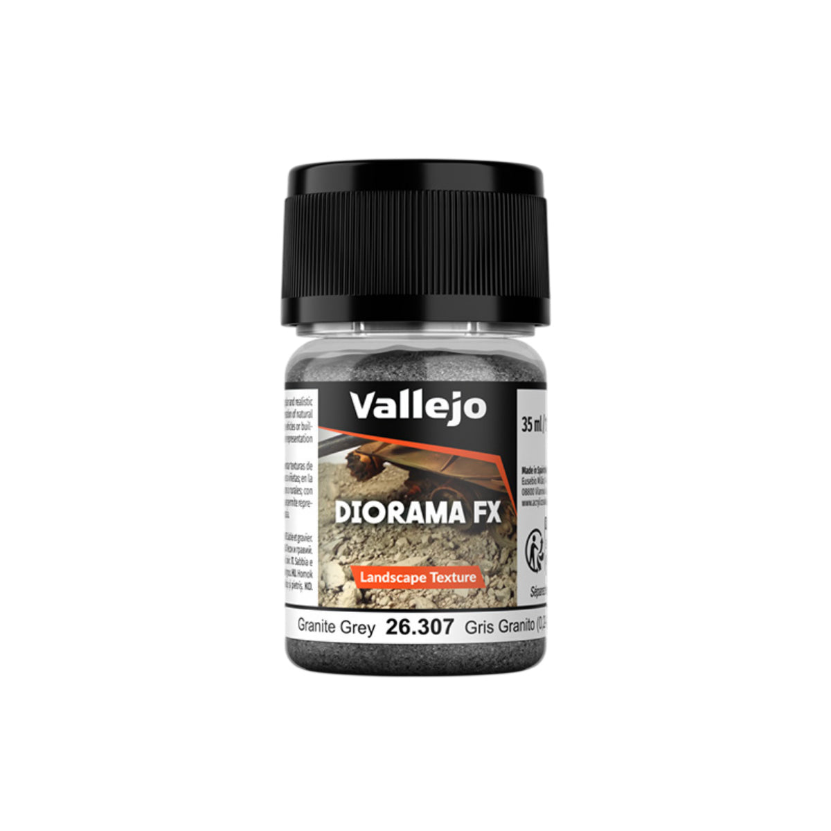 Vallejo - Diorama FX - Landscape Texture - Granite Grey
