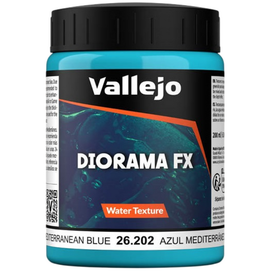 Vallejo Diorama - Mediterranean Blue Water Texture