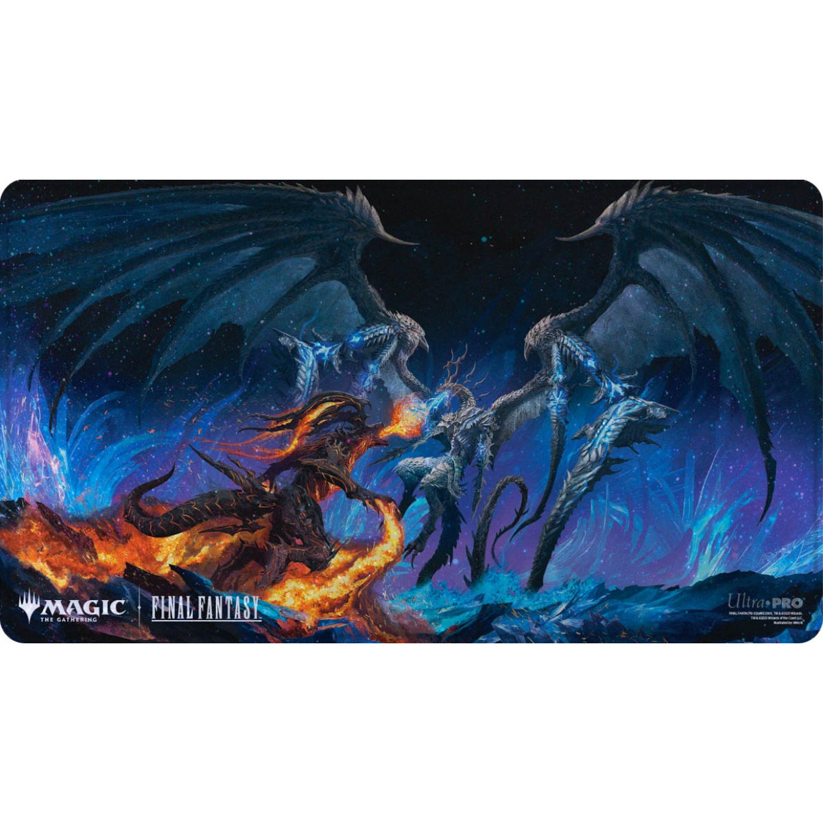 Ultra Pro Holofoil Playmat - Final Fantasy: Bahamut & Ifrit